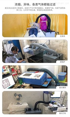 瑞萬激光煙霧凈化器-空氣凈化器