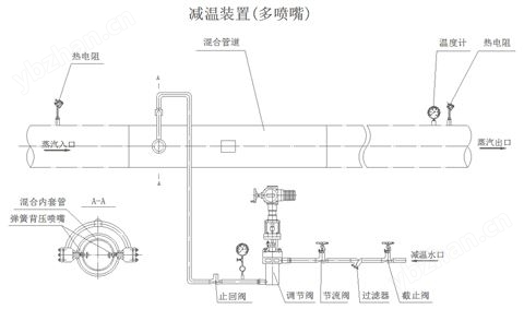 W15彈簧背壓可調減溫器