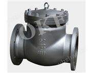 进口铸钢法兰止回阀 防火止回阀规格
