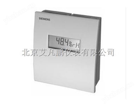 西門子QFA2060房間溫濕度傳感器 電容式