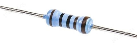 Vishay MBB0207 系列 0.6W 1kΩ 軸向 薄膜固定電阻器 MBB02070C1001FCT00, &plusmn;1%, &plusmn;50ppm/°C