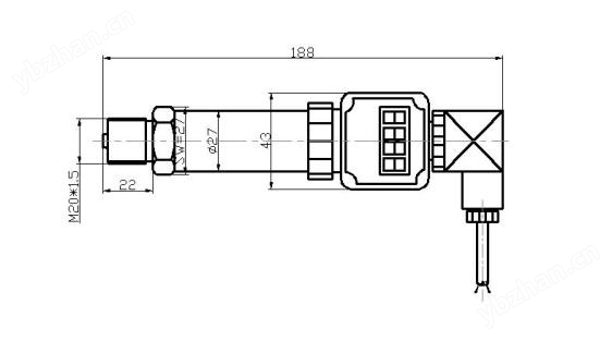 CYB13XM数显压力e星平台网址(图2)