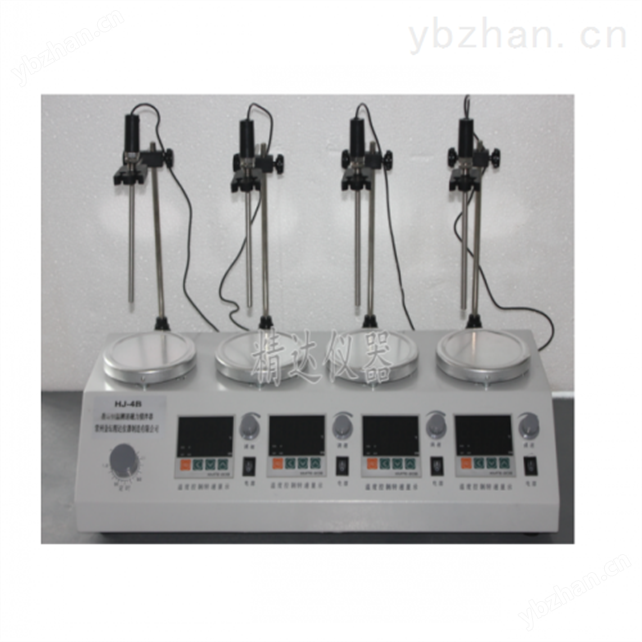 HJ-4A数显恒温多头磁力搅拌器