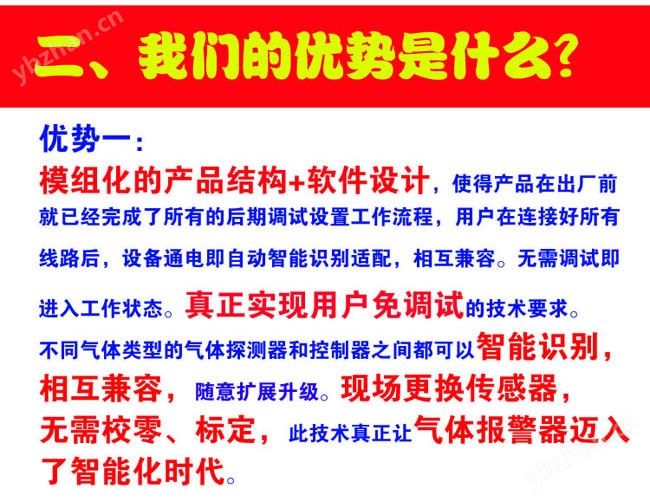 可燃有害氣體報警器模塊化結構