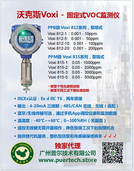 MP VOXI沃克斯系列固定式VOC檢測(cè)儀
