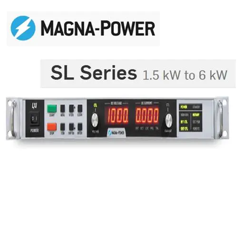 Magna-Power SL系列1.5 kW至6 kW可編程直流電源